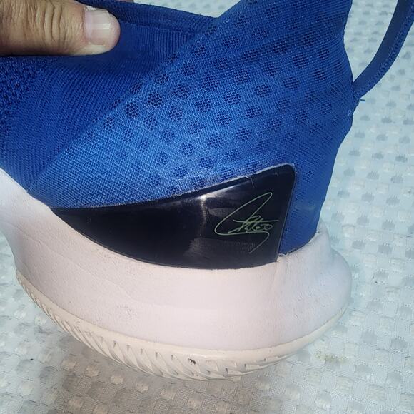 UNDER ARMOR EUC MENS SZ BLUE CURRY 5 BASKETBALL SNEAKER SHOES main image 7